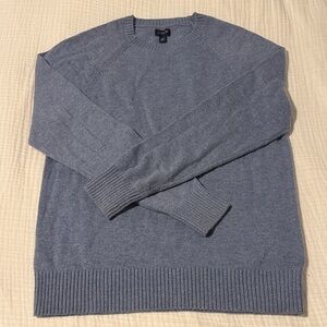 J. Crew Men's Crewneck Sweater in Slate Blue, sz M